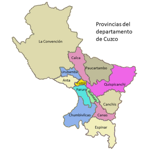 provincias de cusco