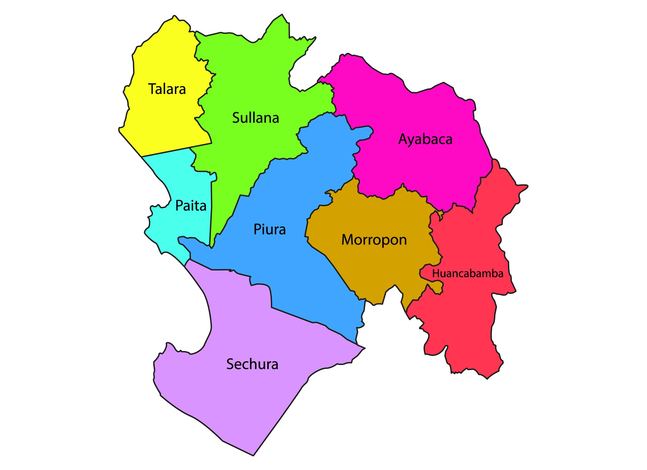 provincias piura